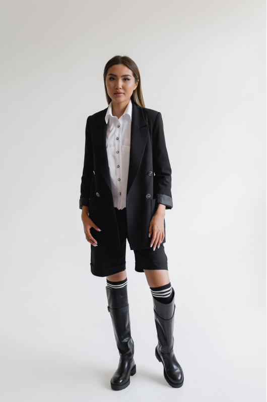 Жакет удлиненный